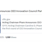 تشکیل شورای نوآوری در کمیسیون CFTC؛ مدیران عامل کریپتو و وال‌استریت با هم گفتگو می‌کنند