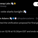 یونی‌سواپ با ۳ محرک هم‌زمان اوج گرفت؛ آیا UNI آماده عبور از مقاومت‌هاست؟